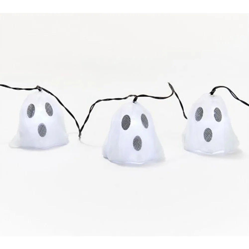 Martha Stewart 9' Ghost String Lights. New In Sealed Box.